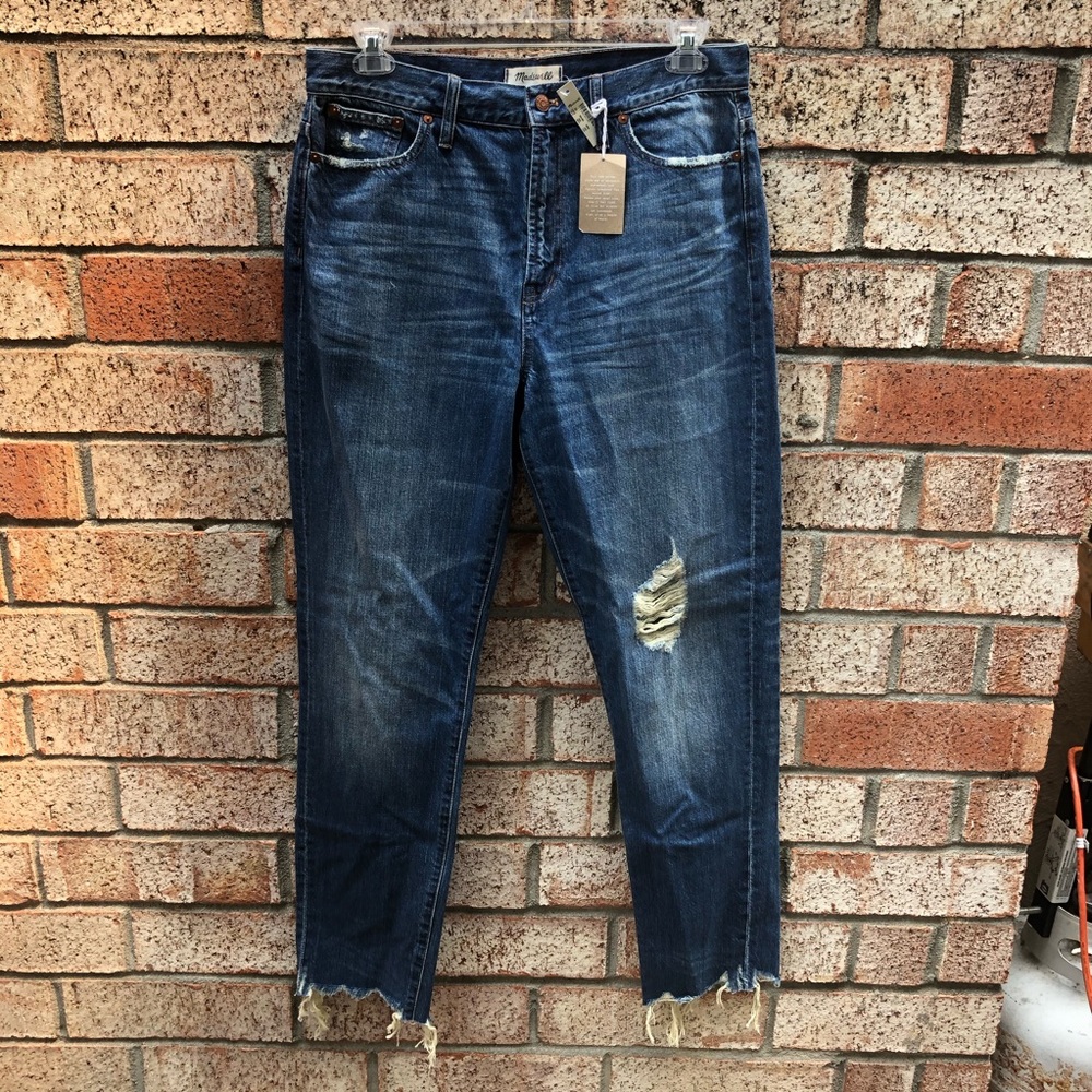 Madewell Perfect Summer Jean Destructed Ed NWT -32